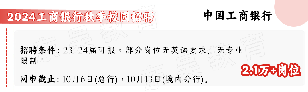 境內39家分行，2.1萬+崗位！